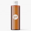 Cosmetic bottle mockup 100 ml / amber