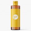 Cosmetic bottle mockup 100 ml / amber