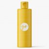Cosmetic bottle mockup 100 ml / amber