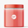 Cosmetic jar mockup 250 ml