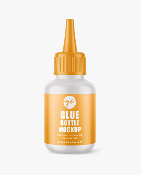 Download Matte Glue Bottle Mockup Bottles Bottles Cosmetics Pharmacy Go Mockups
