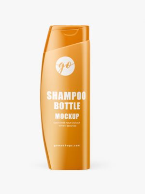 Display your design ideas on this great mockup of shampoo bottle mockup, used as the package for shampoos, and conditioners, gels and other hygiene cosmetics. Fairly simple to use. Contains special layers and smart object for your artwork