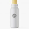 Matt cosmetic bottle mockup #P0041