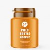 Matt pills bottle mockup #P0042