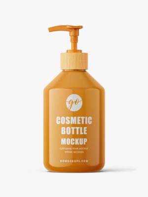 cosmetic bottle mockup #P0044